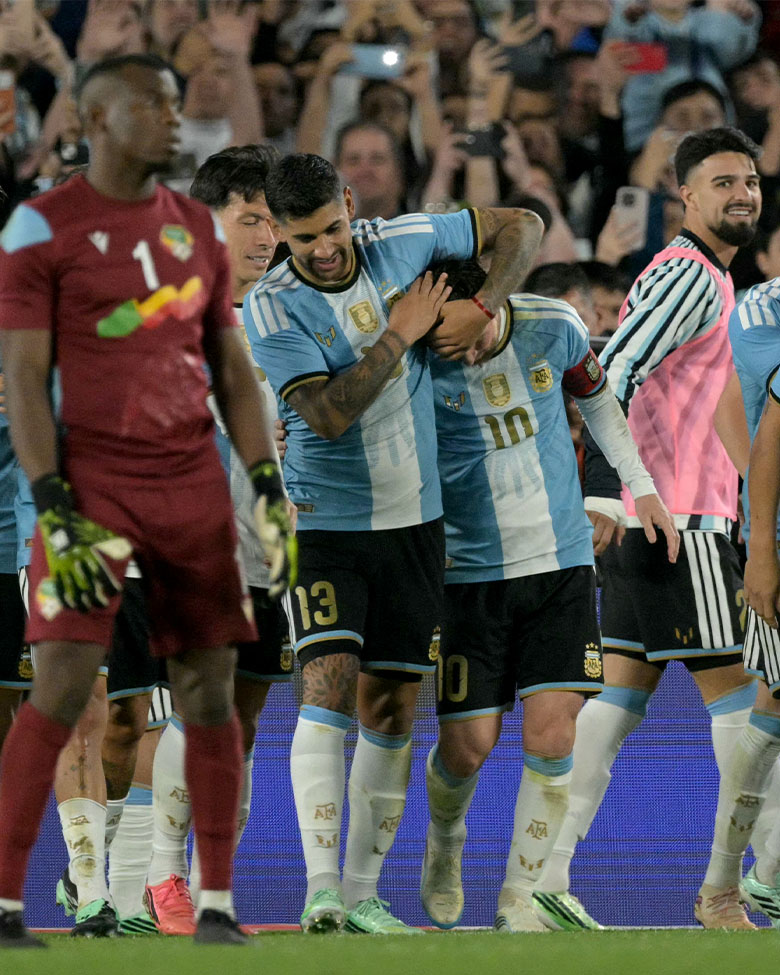 brfootball's tweet photo. Leo Messi goal in his Last Dance.

It had to be 🐐 https://t.co/uhzeLYPTdF