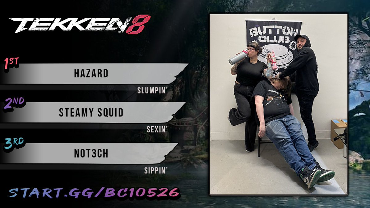 ButtonClubFGC's tweet photo. Another great night in the brackets! Join us next Monday if you have the holiday off for some good games and good times! https://t.co/LRRJRDXZWM https://t.co/YZMAbj3x3x
