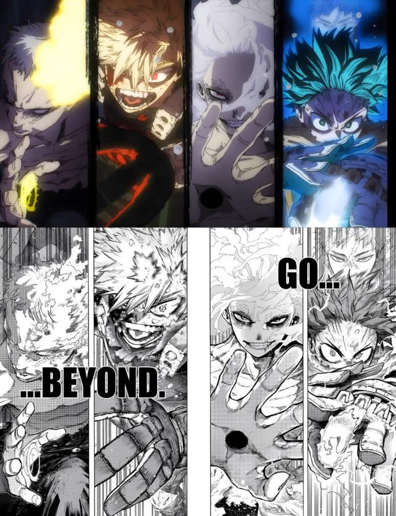 Alfacca on X: "@vampitellanine Need sm1 to draw this fight with the MHA ...