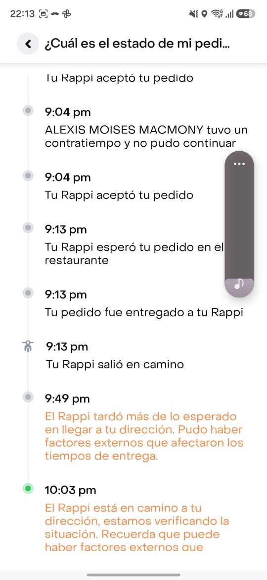 Franto_sdr's tweet photo. 2 horas esperando un pedido y toda la ayuda que te dan es una IA pedorra que no sirve para nada. Una vergüenza @RappiArgentina ni siquiera llego el pedido del orto https://t.co/13P3RW00KC