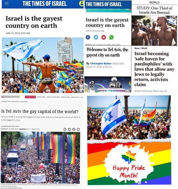 NFCCGMerchant's tweet photo. @EricTropicalTX @AdequateWarrior @CommieGibberish He’s talking about Jews. like Magnus hirschfeld ✡️ before the nazis burned all his books in his library , pride flag has ✡️ origins, tel aviv is a gay capital that hosts the biggest pride parades, multiple genders in talmud, 🇮🇱 is the gayest nation https://t.co/mmi4Wwa0Li