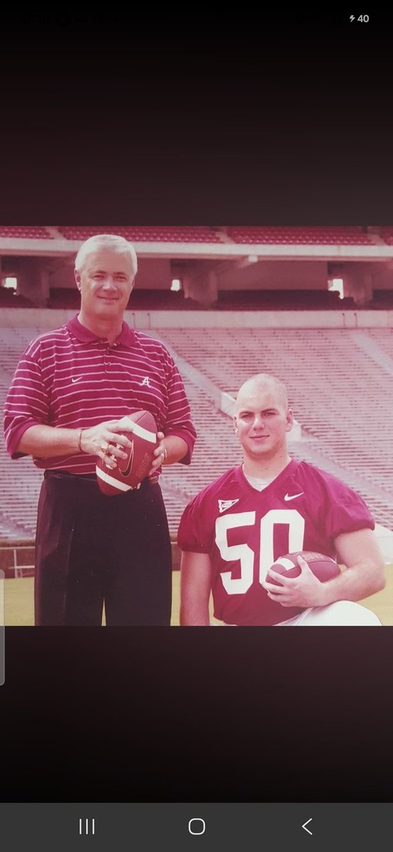 MattMcMullinAL's tweet photo. Molder of men! I had the privilege of sending 2 years with Coach Fran at Alabama. I will always be greatful for the opportunity.
#coachfran #rip https://t.co/9KlvLahLDu