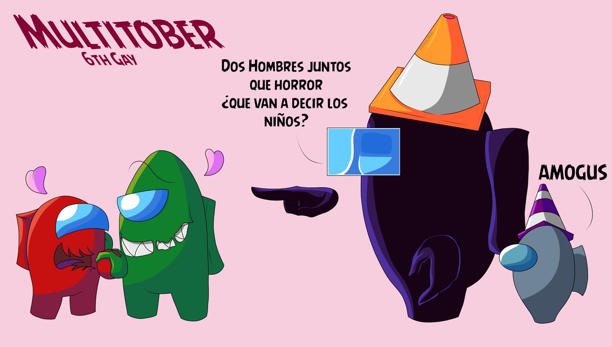 stvoctavio's tweet photo. Sixth draw of the Multitober and a fanart from Vs impostor XD
#Multitober #inktober2026 #vsimpostor #Amongus #blackimposter https://t.co/YJGWSrjdnF