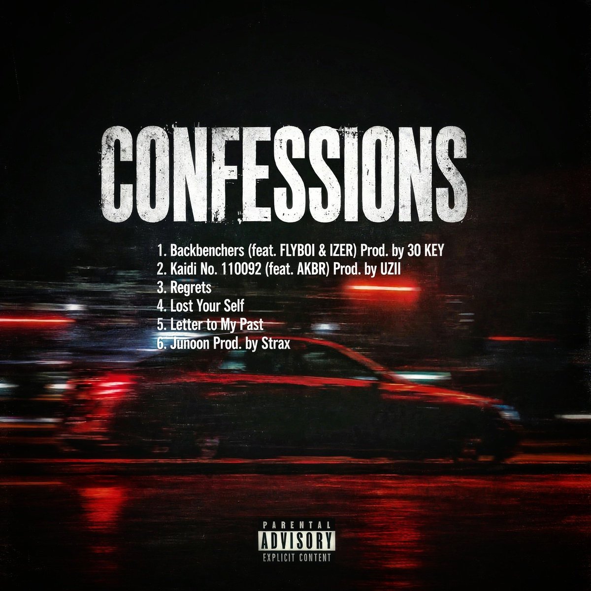 shadowbgmi71's tweet photo. Should I add the bonus track too to the EP ?? As promised I've revealed the EP's name along with the track list and featured artist names #DTOWN #Delhi #HipHop 
Can you guess who've produced the next 3 tracks ?? https://t.co/0XCyolgBxG