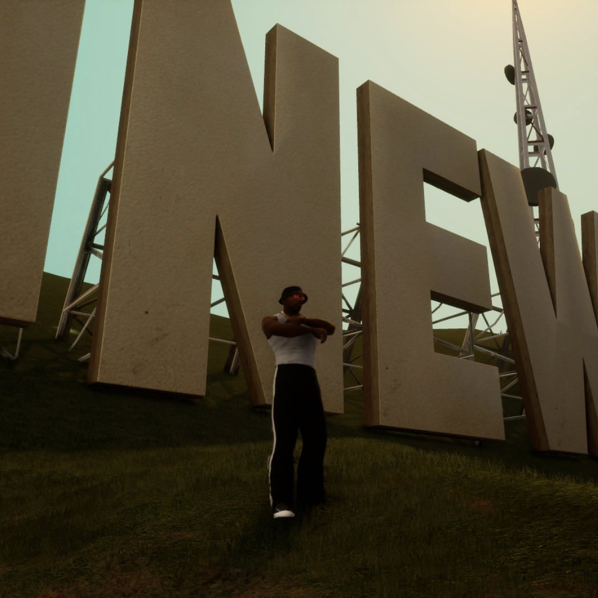 blvckodeclas's tweet photo. VINEWOOD #PlayStation #PS5 #RockstarGames #GTATrilogy #SanAndreas https://t.co/CXd6StKuRg