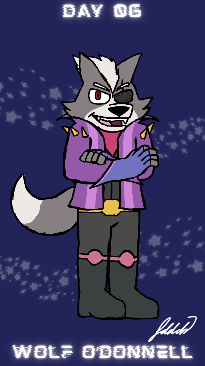 sevenspirits07's tweet photo. Here's Day 06 of my Star Fox themed Inktober challenge.

Big thanks to @SamuelDrakeVA for voicing him in the 2026 SF game.

🌟🐺

#StarFox
#WolfODonnell https://t.co/xxMe0VrS72