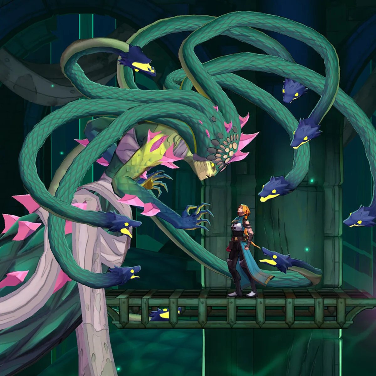 wyrmze's tweet photo. rose is such a bad bitch for this actually, like how many people can flex that they looked medusa in the eyes https://t.co/2LCkuiTedy
