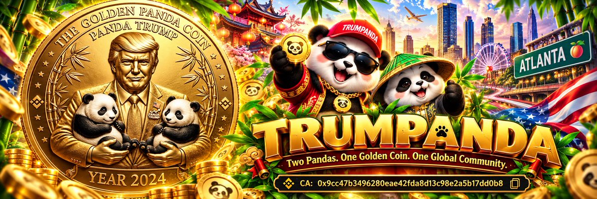 TRUMPANDAS's tweet photo. 🚨 EARLY $TRUMPANDA HOLDERS ARE ENTERING 🐼🔥

Still on the https://t.co/xQ9AIDpl2c Bonding Curve — this is the early stage.

Join the original holder community before the next phase.

Trade on https://t.co/xQ9AIDpl2c:
0x9cc47b3496280eae42fda8d13c98e2a5b17dd0b8

#TRUMPANDA #BNB https://t.co/oKMoQIj5kM