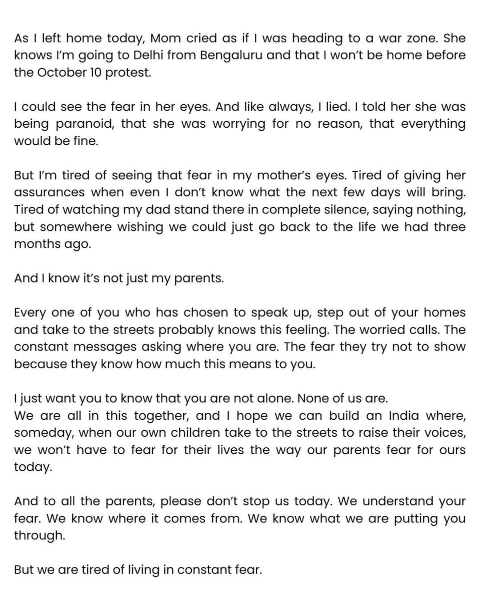 NehaAisa's tweet photo. Just saw Abhijeet’s Instagram post, and honestly, we can feel every word. ❤️
Abhijeet...We’ll stand together, fight together. @abhijeet_dipke https://t.co/fn8hKAwlg1