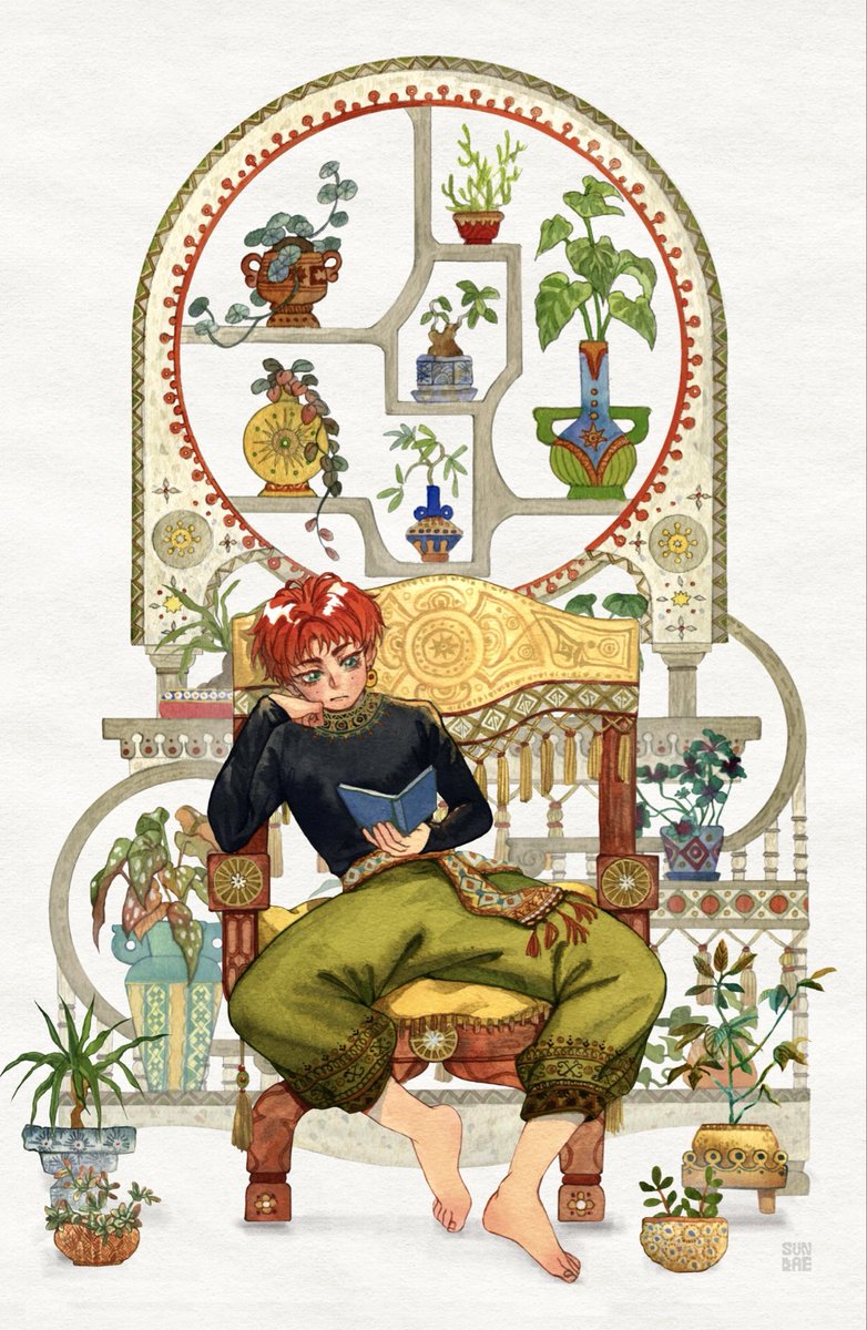 Sundaee17's tweet photo. Hello! 👋I’m Sundae, a Thai traditional artist. My work blends nature and intricate patterns to tell stories of journeys through my original characters, Tejin and Kanin. I hope my art brings you a sense of warmth and peace. 🔅🫶🏻🚶‍♂️🚶🏼‍♂️ https://t.co/MUMcJ0GdEu