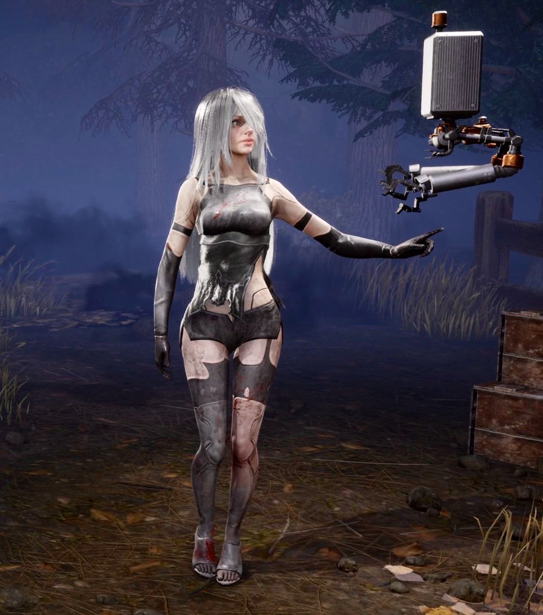 hurtaura's tweet photo. This dbd skin is so me https://t.co/f5AUOlAPph