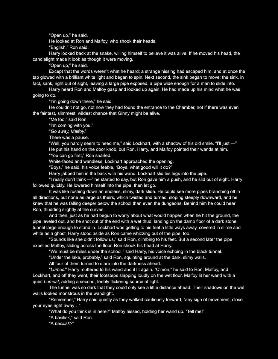 HitSquadOfBirds's tweet photo. To hell with it let's try a Malfoid rewrite, I needed some writing practice. End of CoS, where I think things should start diverging.
#malfoid https://t.co/Rgyt7q0on8