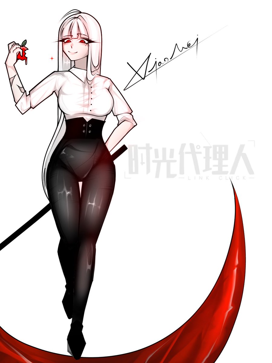 Reficulwen's tweet photo. 这是我的原创角色，小梅。她23岁，没有超能力，智慧和体能是她最大的防御手段。她和肖维英是同事，但她们的关系并非恋人，更像是“虐待式的搭档”。她是一位能干高效的女性。 #linkclickoc https://t.co/nSzH3icJLx