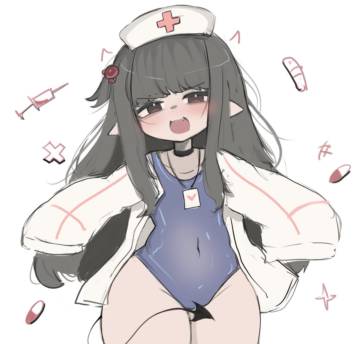 BuntyPunch's tweet photo. Time for your check-up! 💊 💉
Come ? (˶ᵔ ᵕ ᵔ˶) https://t.co/qzliIY3mdx