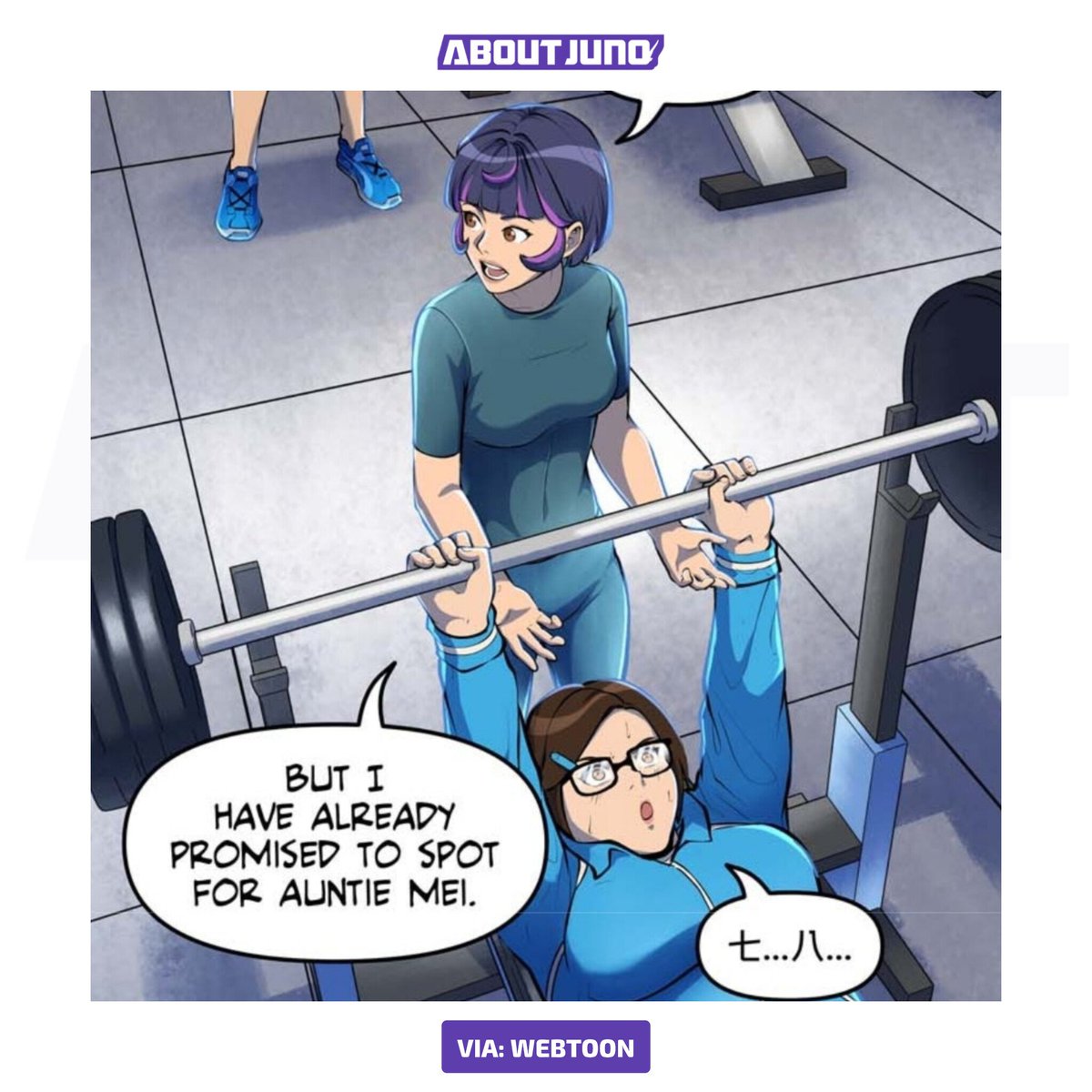 AboutJunoOW's tweet photo. Juno spotting for Mei in #Overwatch: Undivided 🏋🏻‍♀️ https://t.co/cAt3sjIcQr