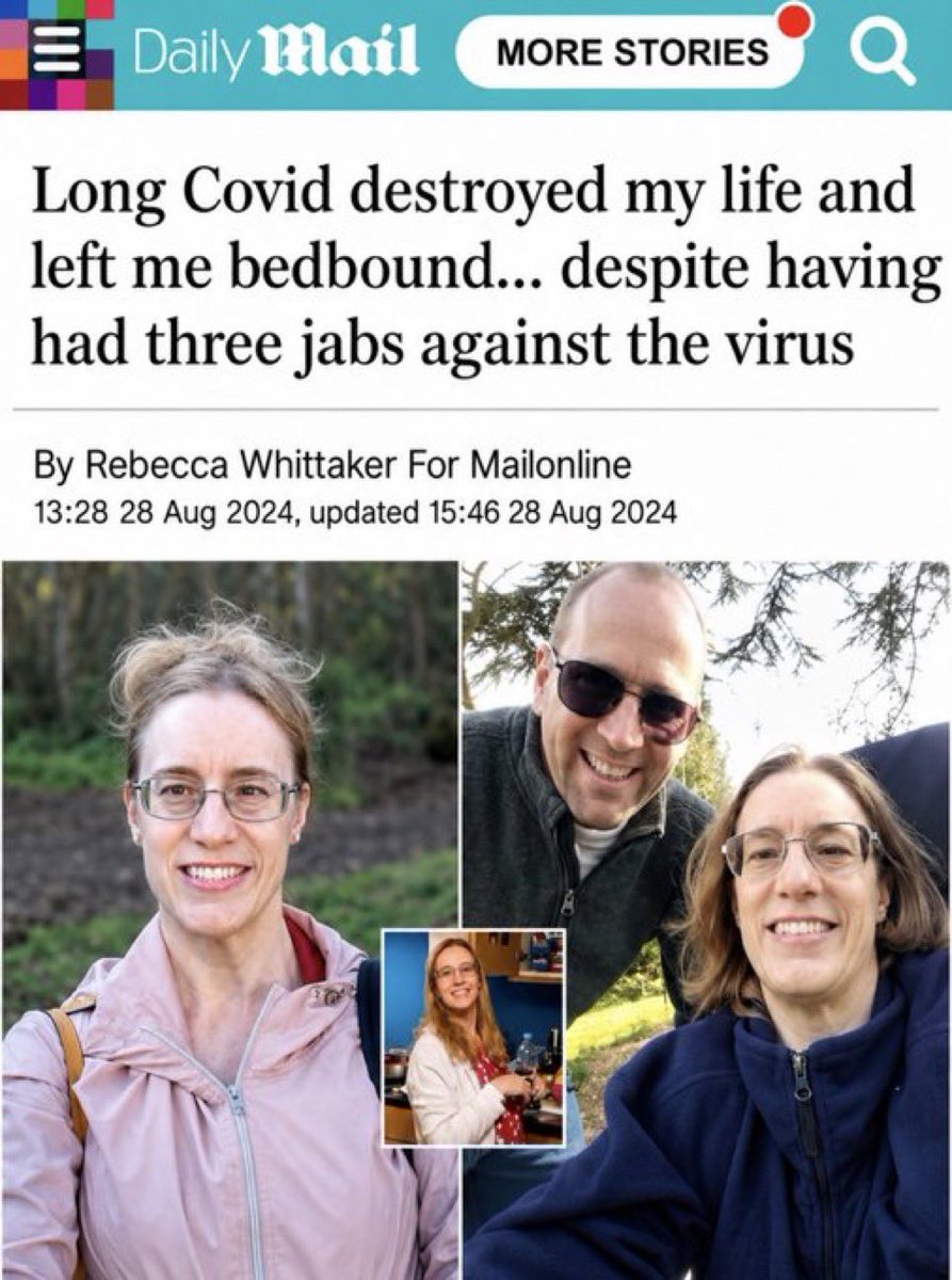 ValeriaAnne19's tweet photo. Kirsty Huxter: "Long Covid destroyed my life and left me bed bound... after 3 COVID shots and 'catching' the virus in 2022."

"I was scared to even move... it felt like I was having a heart attack."

They still call it "Long Covid." The shots were sold as the definitive answer a. https://t.co/27IjFSpEun