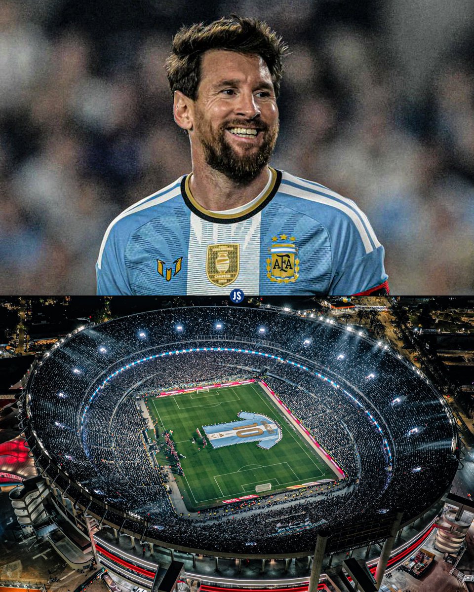 juegosimple__'s tweet photo. 🇦🇷📊 Lionel Messi NUNCA PERDIÓ en El Monumental:

👤 29 partidos disputados.
✅ 23 victorias.
🟰 6 empates.
❌ 0 derrotas. https://t.co/pM6iCJ5Biv