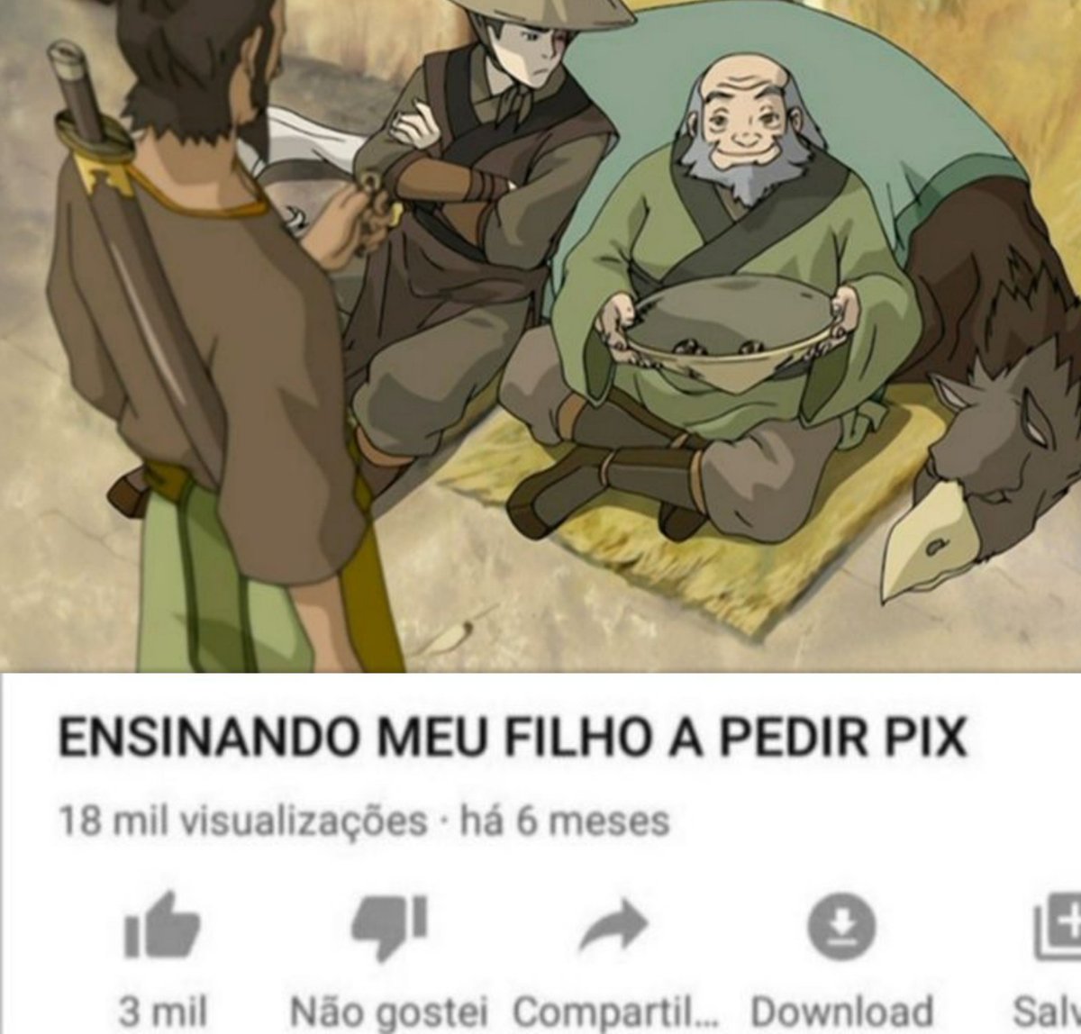 AcervoGaang's tweet photo. Saudade deles no arco de mendigos em ba sing se https://t.co/0mnoju4wT6