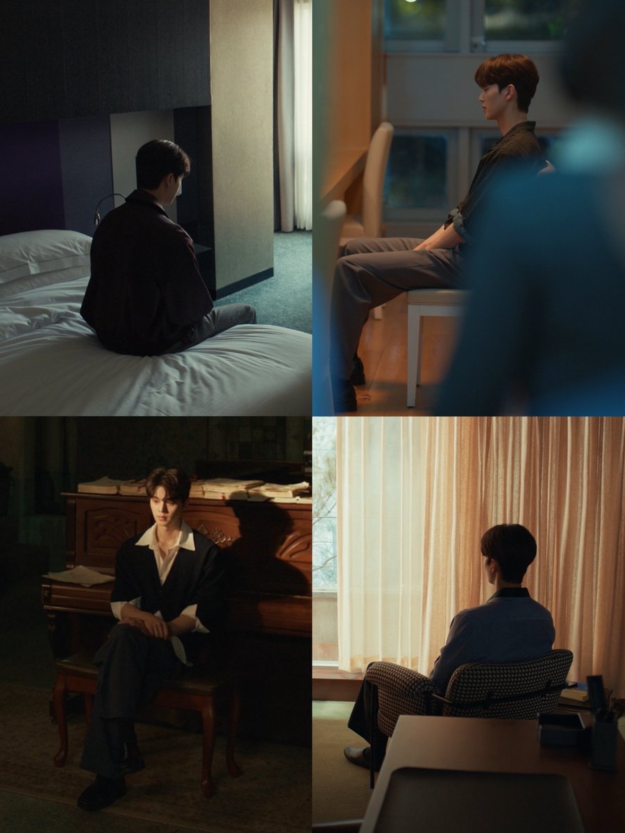 minikangie's tweet photo. Just noticed that Pio does this every time he gets sad or emotionally drained. He just sits there quietly while staring into space 🥲

#FourHandsTwoSonatas https://t.co/1zpZlhPYq3