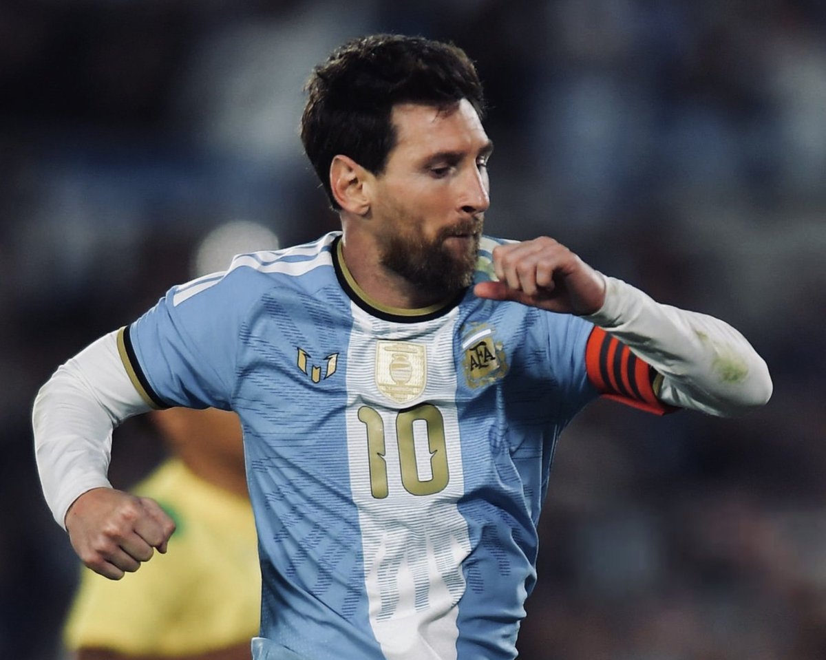 ExposingMessi's tweet photo. - 0 goals in his last 3 appearances vs top 20 ranked european nations
- 0 goals in his last 3 appearances vs top 20 ranked South American nations
- 5 goals in his last 3 appearances vs African nations

Happy retirement, Mr. Afcon 🐐 https://t.co/HVisDxXOPp
