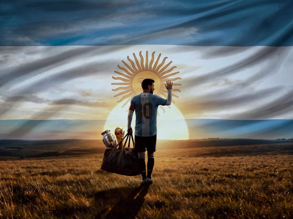 ReshadRahman's tweet photo. 🩵 𝐓𝐡𝐞 𝐬𝐮𝐧 𝐡𝐚𝐬 𝐨𝐟𝐟𝐢𝐜𝐢𝐚𝐥𝐥𝐲 𝐬𝐞𝐭 🌞 

#MessiAdiós https://t.co/Prqctb5JIE