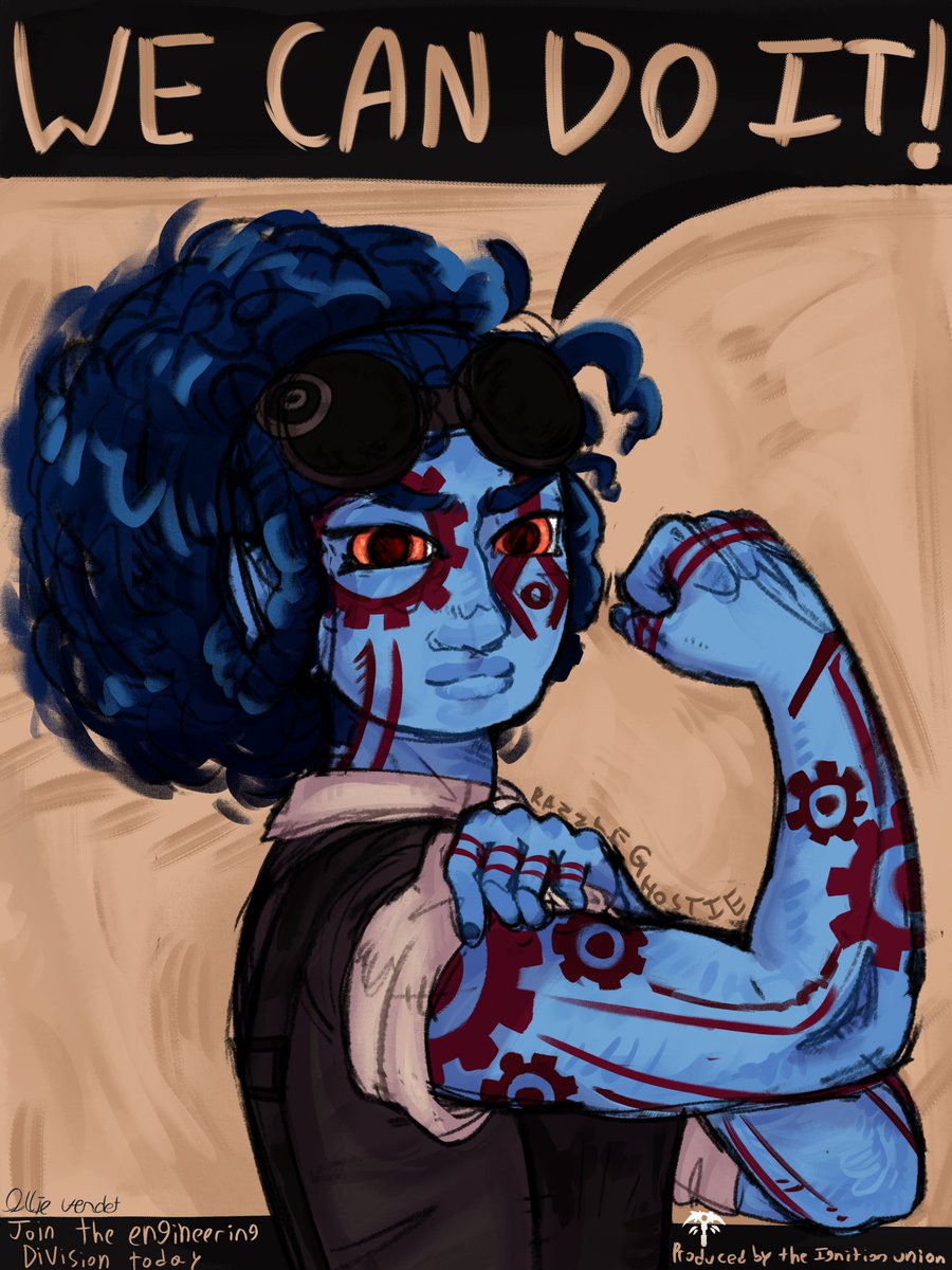 RazzleGhostie's tweet photo. #Deeptober Day 6: Propaganda
"Can you believe this stuff? They're getting real desperate with all this propaganda they're leaving around Markor to try and get people to join the union."
#Deepwoken #Oc https://t.co/0nopcPbD0D
