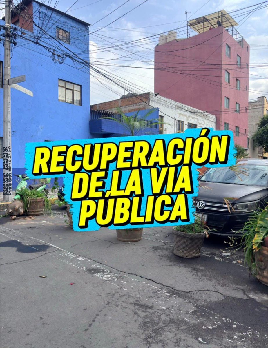 evelyn_parraA's tweet photo. 🚨 ¿Macetas para bloquear una calle? ¡Aquí no! 👀

Vecinas y vecinos reportaron la obstrucción en calle 41, en Ignacio Zaragoza, y fuimos a atenderla. 💪🏽 Retiramos las macetas y liberamos la vialidad.

Porque cuando la gente reporta, ¡nosotros respondemos! 🚧➡️🛣️

#VCEnAcción https://t.co/qKw5AUPlHd