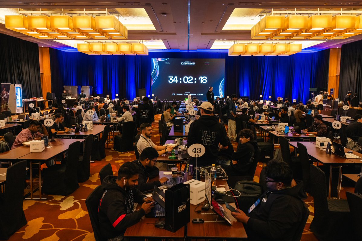 NexchangeHQ's tweet photo. The TOKEN2049 Origins Hackathon is live, powered by
#Cardano #solana #NOWNodes #chainlink #NEX
and #MonsterEnergySG.   36 hours. Idea to working product.  Builders heads-down for a shot at the US$150,000 prize   

NEX builderd is fighting! https://t.co/aU79vRQppu