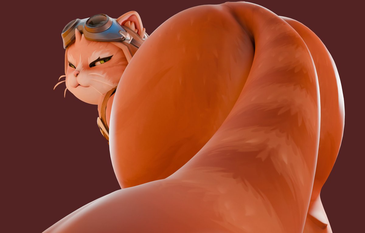Swoomybutferal's tweet photo. overwatch fattening her up some more for the update https://t.co/sZ4wBg6WGJ