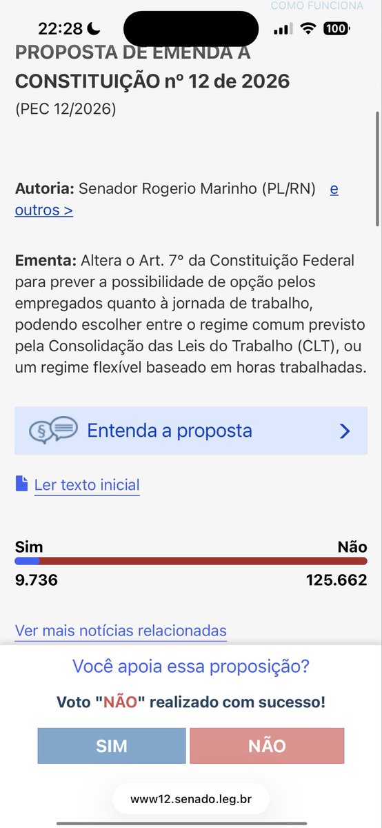 fleursgoogie's tweet photo. ❗️VOTEM EM “NÃO”

🔗: https://t.co/oZr3Rlovdp https://t.co/5NcQhyltQr