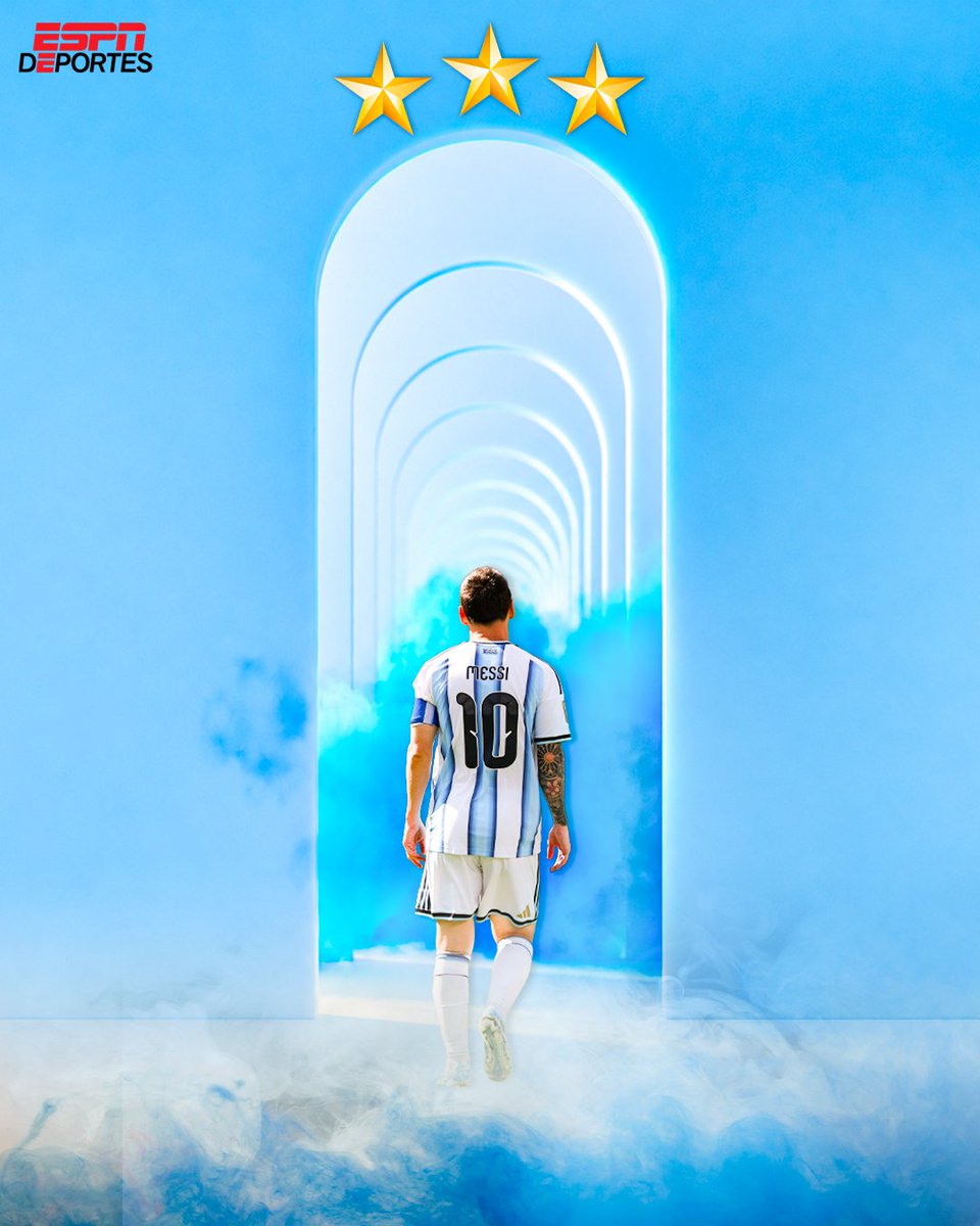 ESPNDeportes's tweet photo. El ‘10’ para la eternidad.🇦🇷🤩🐐

Leo Messi dice adiós a la Selección Argentina.🥹🇦🇷 https://t.co/ZcHzLcAp7M