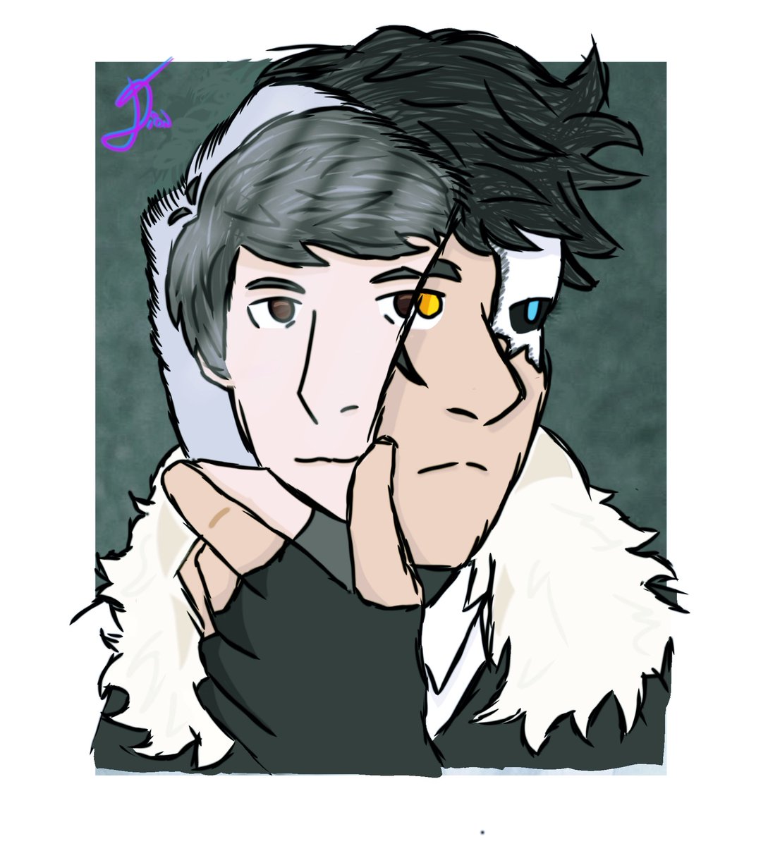 Dions065's tweet photo. Dibujito de nat tome una referencia de Pinterest #natalan #nataliers #fanart https://t.co/QyJn5TErEg