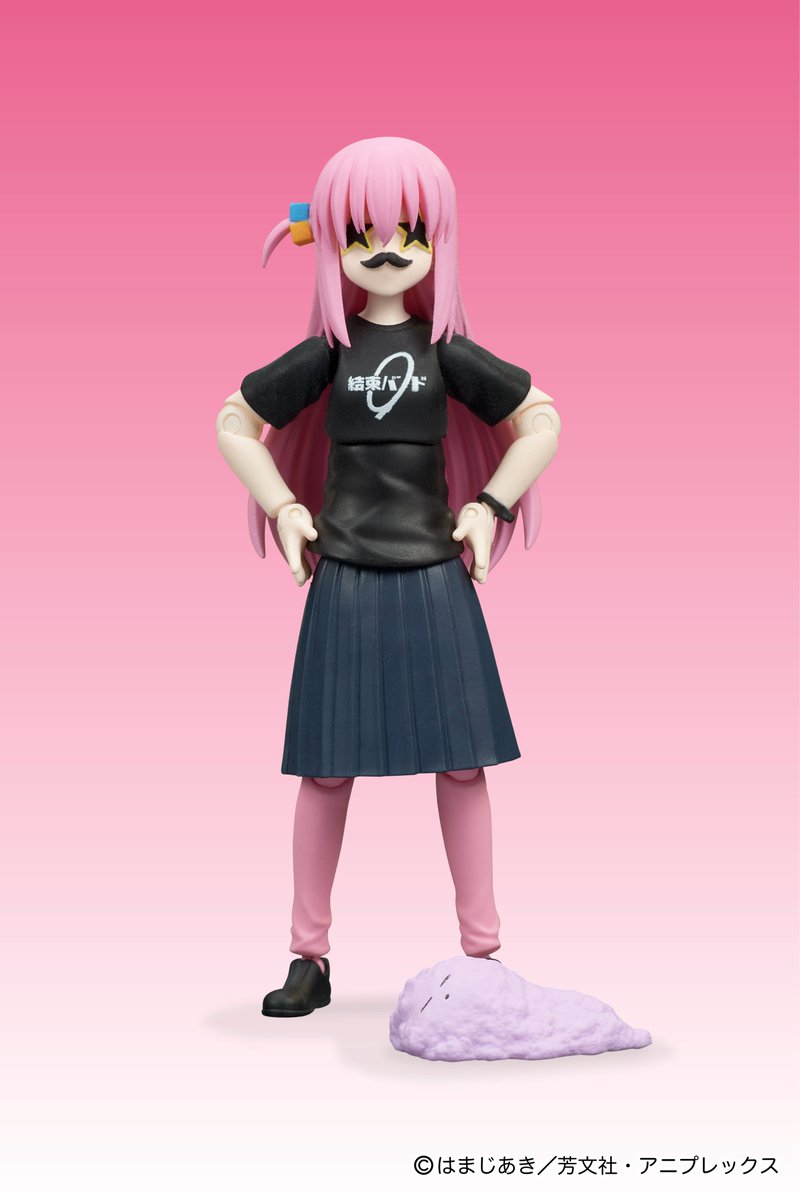 DIGjpn_official's tweet photo. ＼＼ 本日予約開始！／／

アニメ「#ぼっち・ざ・ろっく!」がついに 
#DIGACTION で登場‼️

＃結束バンド のギター担当 ＃後藤ひとり が約1/24スケールのコレクタブルアクションフィギュアに‼️

精密に再現したギターと豊富な差し替えフェイスパーツも付属。

DIG公式オンラインストア購入特典にて、 
『差し替えパーツセット』をプレゼント🎁

ご予約はこちら🛒
 https://t.co/FoNOef3HKH