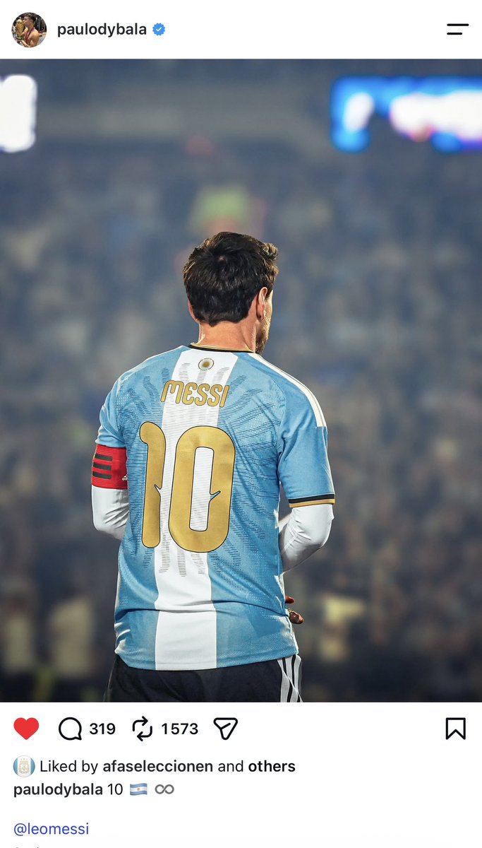 AlbicelesteTalk's tweet photo. 🚨📲 Paulo Dybala on IG: https://t.co/Qz1oKAvZM8