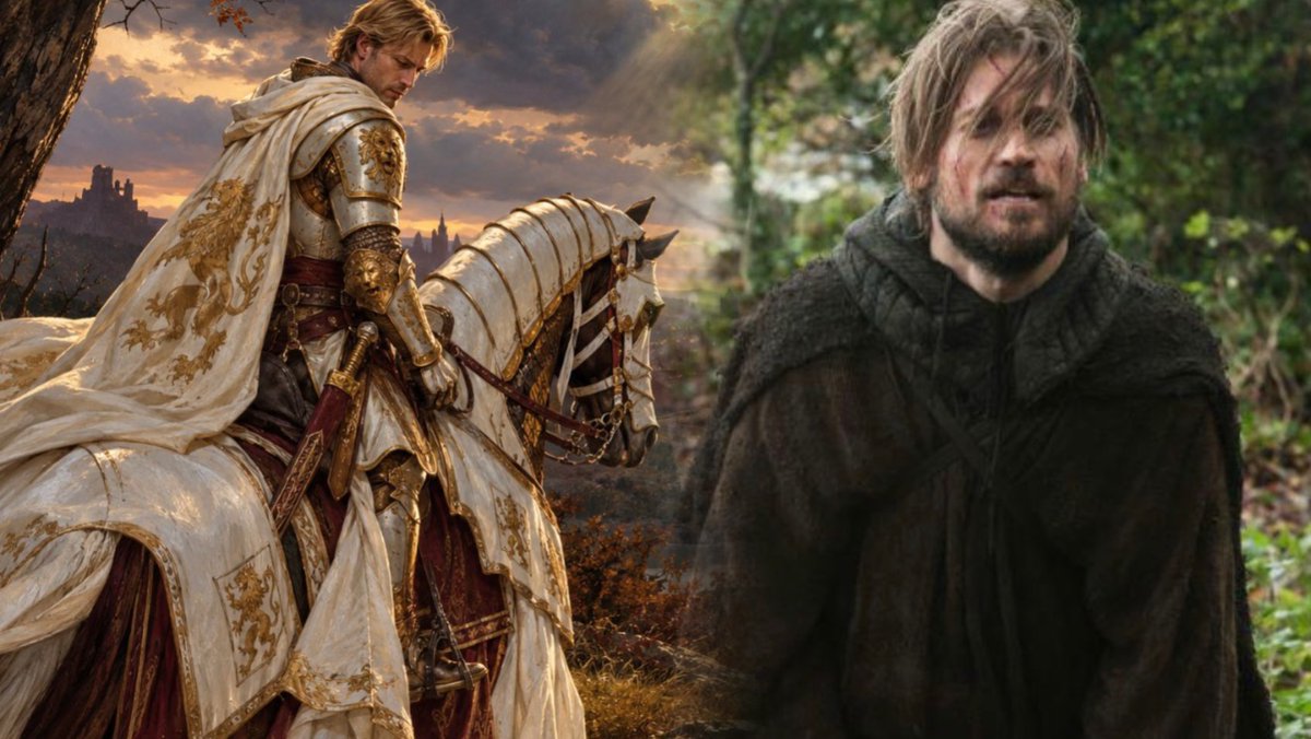 Uc_heyy02's tweet photo. We will probably never see the best version of Jaime Lannister. 

Show Jaime Lannisters arc was a mess but the books tell a completely different story.

Book Jaime slowly starts questioning his identity, his loyalty to Cersei and what it means to be a knight. 
When Cersei calls him back, he refuses, burns her letter and keeps moving forward, cutting himself away from the Lannister identity he spent his life carrying.

He’s becoming the man he always wanted to be, while the show spent years building his redemption only to throw it away in the final stretch and send him back to Cersei.

At least show Jamie had an actual arc and an ending. We will never see the book Jamie actual storyline.