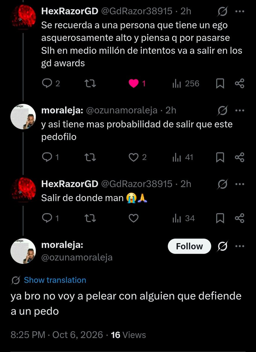 GdRazor38915's tweet photo. De verdad hay que tenerle paciencia a gente como esta 🫩 https://t.co/VAqcWkHdMH