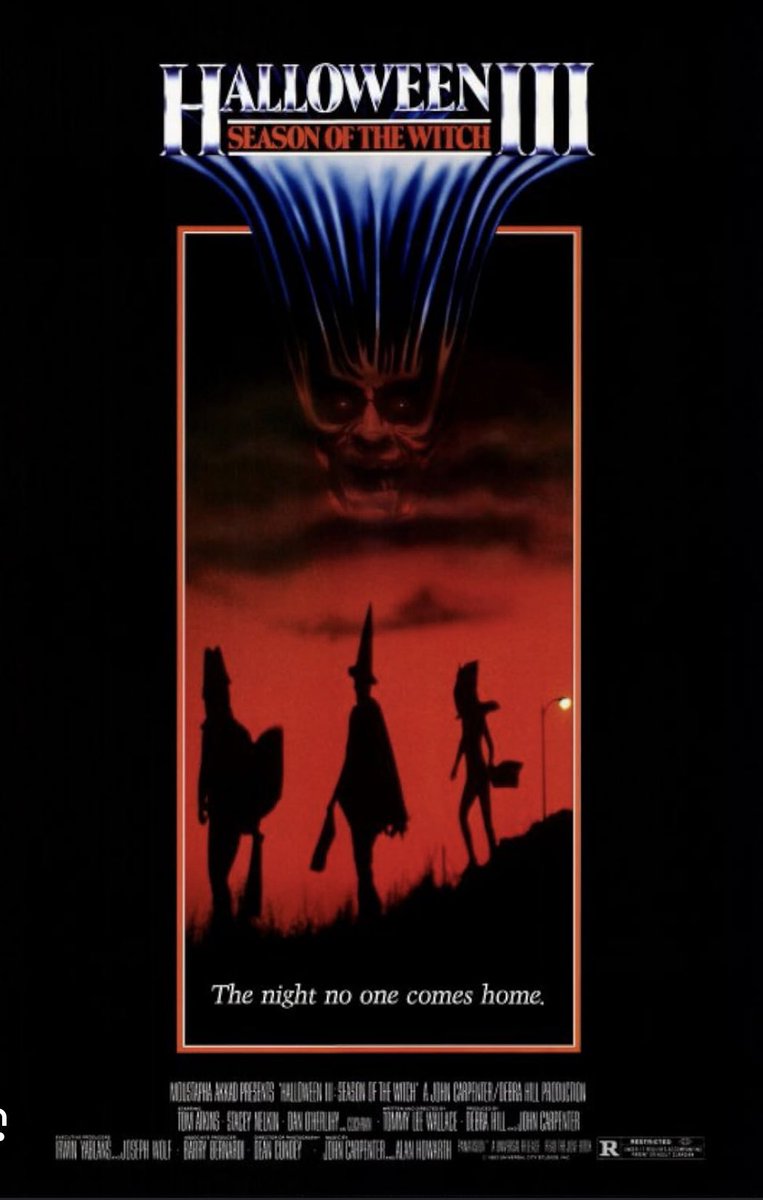 tjwiebe's tweet photo. Movie 29 of 43 was Halloween 3: Season of the Witch (1982)
Rating: 8.5/10 🎃 https://t.co/Rz9C3P60i4