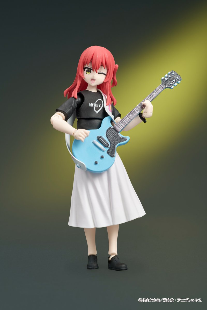 DIGjpn_official's tweet photo. ＼＼ 本日予約開始！／／

アニメ「#ぼっち・ざ・ろっく!」がついに 
#DIGACTION で登場‼️

#結束バンド のギターボーカル担当 ＃喜多郁代 が
約1/24スケールのコレクタブルアクションフィギュアに‼️

精密に再現したギターと豊富な差し替えフェイスパーツも付属。

DIG公式オンラインストア購入特典にて、 
『差し替えパーツセット』をプレゼント🎁

ご予約はこちら🛒
 https://t.co/kaIrBFUG0D