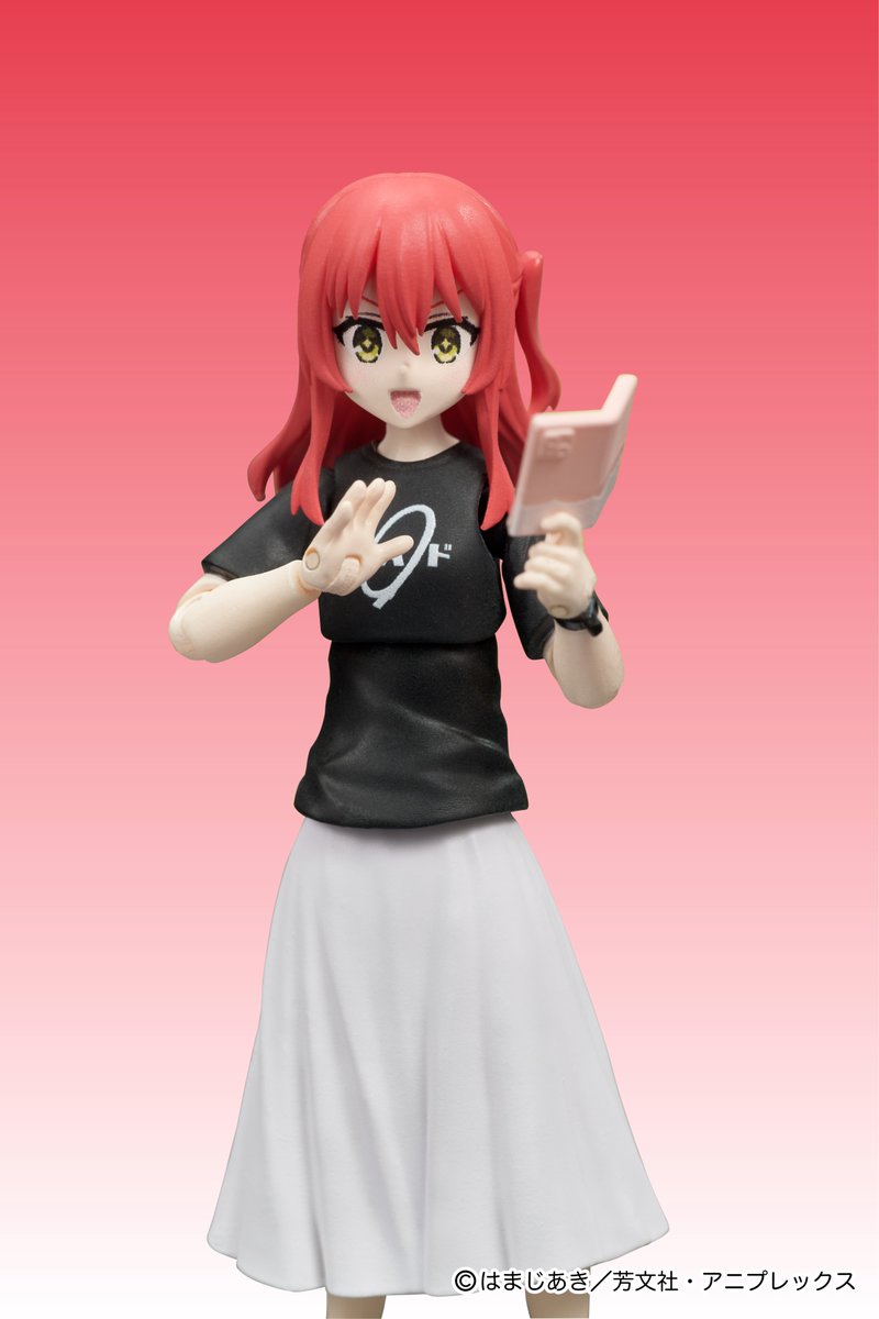 DIGjpn_official's tweet photo. ＼＼ 本日予約開始！／／

アニメ「#ぼっち・ざ・ろっく!」がついに 
#DIGACTION で登場‼️

#結束バンド のギターボーカル担当 ＃喜多郁代 が
約1/24スケールのコレクタブルアクションフィギュアに‼️

精密に再現したギターと豊富な差し替えフェイスパーツも付属。

DIG公式オンラインストア購入特典にて、 
『差し替えパーツセット』をプレゼント🎁

ご予約はこちら🛒
 https://t.co/kaIrBFUG0D