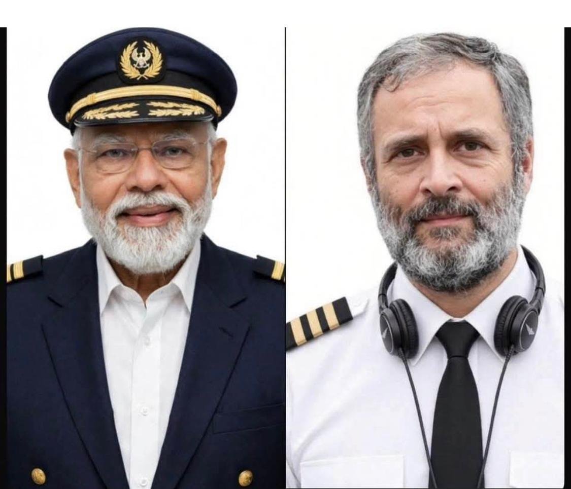 Sirji72II's tweet photo. Indian Pilot and Co-pilot !!!🤣😂 https://t.co/N7lavzbnx7