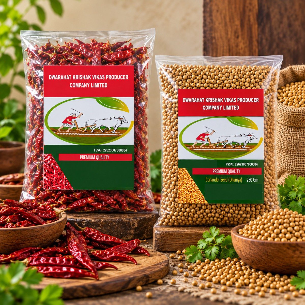 AgriGoI's tweet photo. Processing Spices,Creating Local Value 🏭 

Dwarahat Krishak Vikas Producer Co Ltd #FPO from #Almora #PMDhanDhaanyaKrishiYojana district #Uttarakhand, with 800 farmer members sets up 3 HP single-phase pulveriser, capacity 50 kg/hour for processing coriander & chilly.
Adding value & livelihoods locally,  new markets for spice farmers.
@NITIAayog

FPO Contact: Sh.Umesh Chandra 9410102861

🛒 Click to buy directly from the FPO
https://t.co/yDU4vHwN5w

#DDKY #SpiceProcessing #Chilli #Coriander #ValueAddition #AgriGoI