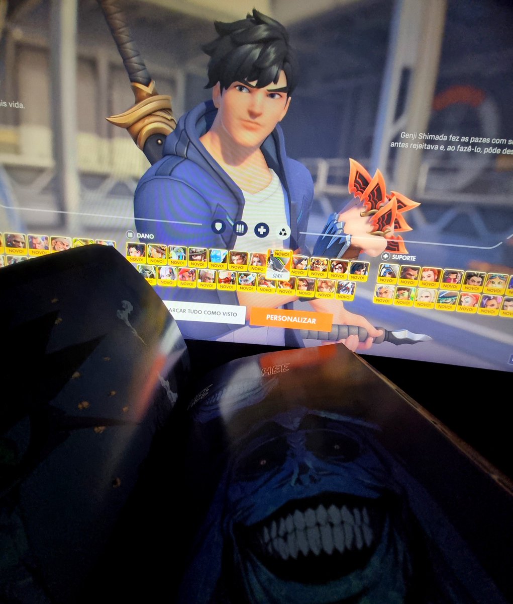_azvictor's tweet photo. Não consegui resistir, agora preciso jogar bem de genji. https://t.co/YKtOErt7Op