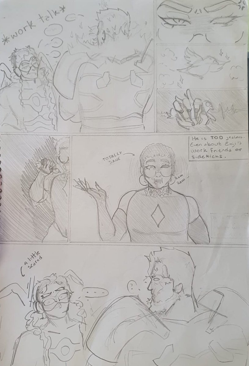mre_xiond's tweet photo. Xion celoso... incluso de compañeros de trabajo de Enji como Hawks. New #Mindburn comic !!! 🐍❤️‍🔥 https://t.co/MioDCOdWjS