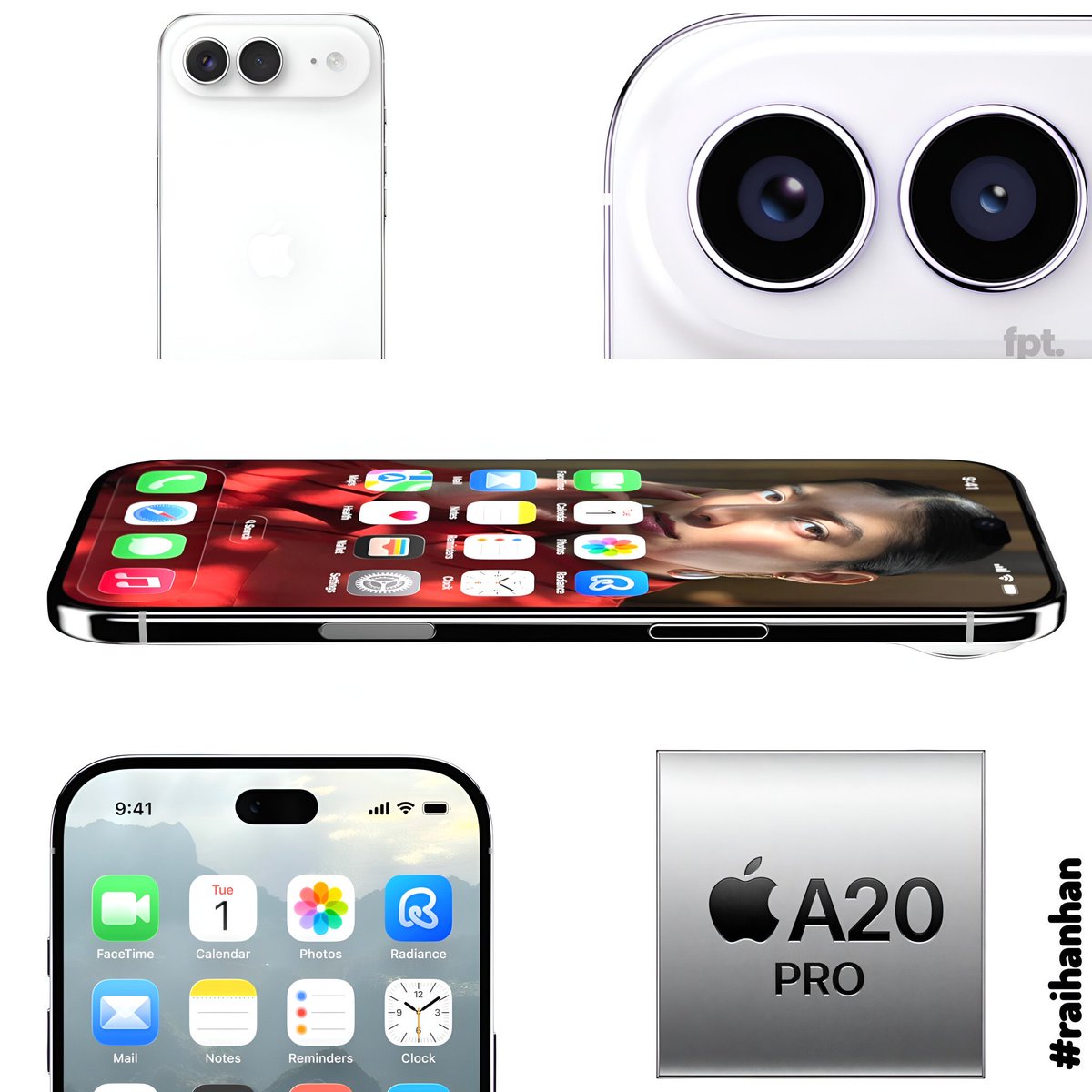 keitai2525_1414's tweet photo. iPhone Air 2、まさかの発売へ

「売れなくても出す」
AppleはAir 2を予定通り投入するとのリーク。

しかも2眼カメラ化、バッテリー強化、ベイパーチャンバー搭載との噂。

不人気でも続けるApple、強気すぎる。 https://t.co/srshE6uqsC