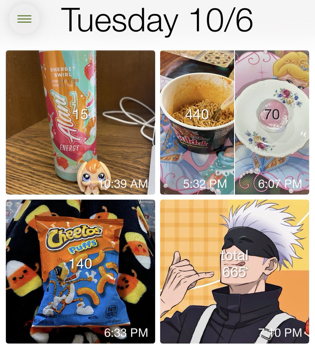 selkiecal's tweet photo. wiat ! ݁ ˖Ი𐑼⋆

kinda nervy to be posting my junkorexic what i eats but its ok :) tried that alani for the first time and i rlly liked it!! also unintentionally very orange today oo okay goodnight zᶻ ૮˶- ﻌ -˶ა⌒)ᦱ https://t.co/FplRfvK1iW