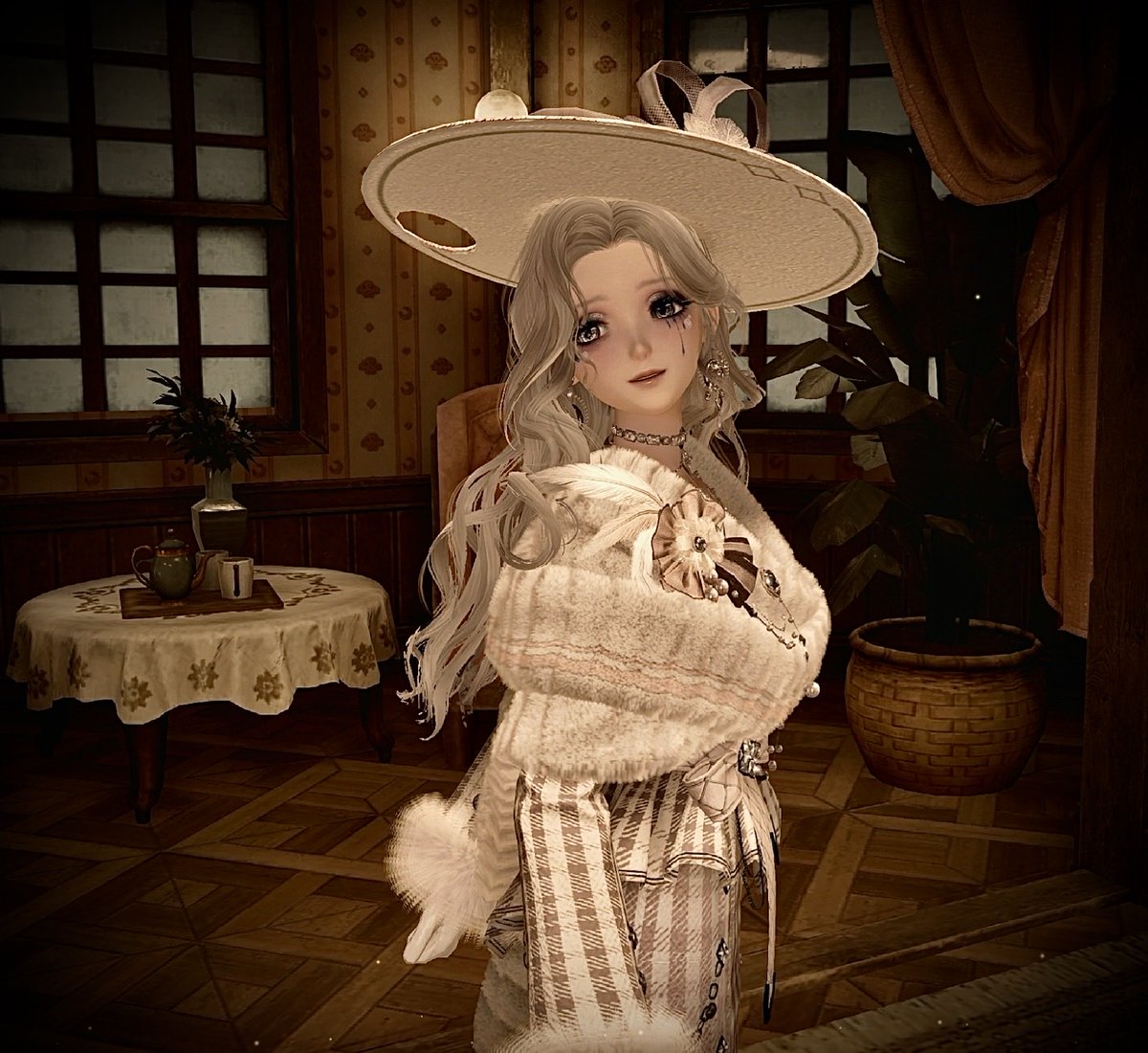 B3nny_B0iii's tweet photo. Anyway- Day 6 of Nikkitober: Haunted Vintage Doll!!

#infinitynikki #stylingchallenge #nikkitober #nikkitober2026 https://t.co/2Sa3ZljTnh