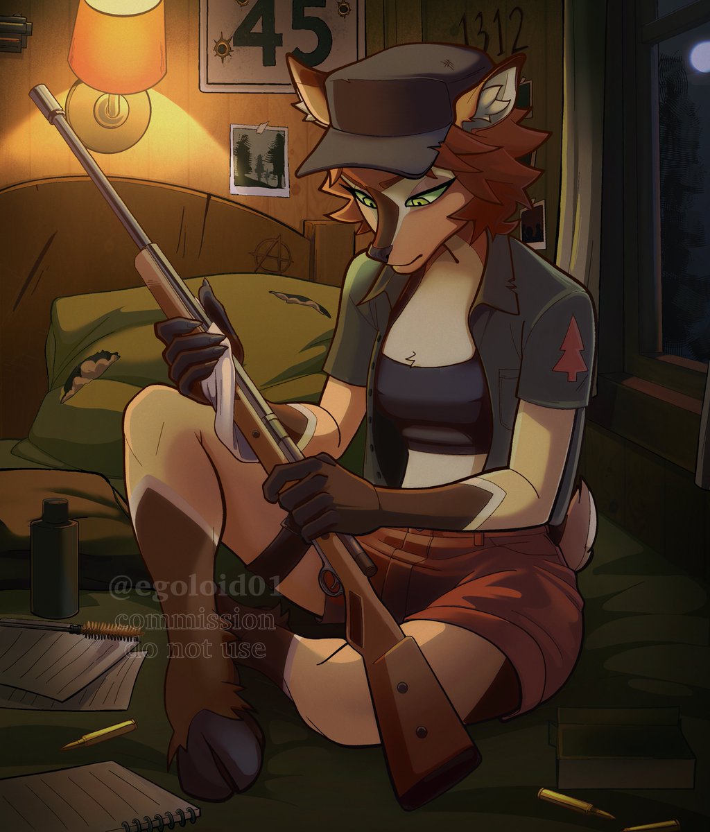 egoloid01's tweet photo. commission for @elkwood111 🌲 featuring her character! https://t.co/A0C2LayiCN