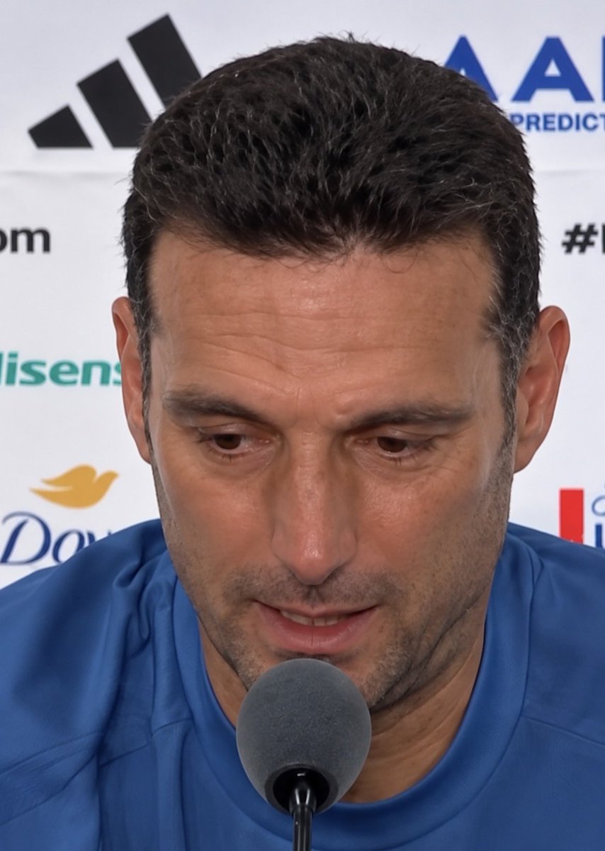 ChinoUTD's tweet photo. 🚨 Lionel Scaloni on Lionel Messi’s farewell performance:

“I have a theory about passes from Leo.

They are not normal passes.

A normal pass gives you the ball.

Leo gives you the ball and somehow also gives you an idea.

I noticed this years ago in training.

A player would receive the ball from someone else, control it, look around and decide what to do.

Then Leo would pass to the same player and suddenly he was playing one-touch football.

I once stopped training.

‘Why did you do that?’

The player looked confused.

‘Do what?’

‘Leo passed to you and suddenly you became a better footballer.’

Everyone laughed.

Leo said, ‘Maybe my pass was better.’

I looked at him.

‘This is exactly the arrogance I’m investigating.’

He smiled.

But there is something strange about it.

Leo gives you a pass and you feel obligated to complete the move properly.

You think, ‘Lionel Messi has just found me. I cannot embarrass this pass.’

Today was supposed to be his farewell.

Emotional day. Tributes. The stadium stopping in the tenth minute.

And Leo apparently decided his final responsibility was improving everybody around him one last time.

We get a corner.

Leo takes it.

Otamendi scores.

I just looked towards the bench.

Of course.

Even his corners have this annoying habit of becoming somebody else’s goal.

Then Nico Paz comes on.

Before he went on, I told him, ‘Enjoy this. You may never play another Argentina match with Leo, so remember everything.’

Nico nodded.

A few minutes later Leo gives him the ball outside the area.

Nico could recycle possession.

Apparently receiving the ball from Messi makes young players forget sensible options exist.

He shoots.

Beautiful goal.

I turned to my staff.

‘You see?’

‘See what?’

‘The disease.’

‘What disease?’

‘Messi passed to him and now Nico thinks he can score from anywhere.’

Then I saw Nico celebrating and Leo pointing and walking towards him smiling.

I thought, ‘This poor boy is finished.’

Because now every time Nico receives the ball there, he’ll remember that one time Messi gave it to him and everything worked.

That is the problem with Leo.

He doesn’t only make difficult things look easy himself.

He convinces the player beside him that difficult things are easy too.

You can spend all week coaching movements.

Then Leo gets the ball and the tactical instruction becomes very simple.

‘Everybody be ready.’

Because something is probably about to happen.

I remember once telling him, ‘Do you realise how many assists you get because somebody produces an incredible finish?’

He said, ‘Then maybe I choose good people to pass to.’

‘No. I think you hypnotise them.’

He laughed.

Today didn’t help his defence.

Otamendi scores from his delivery.

Nico receives his pass and hits one from outside the box.

Then Leo decides assisting everybody else is becoming repetitive, so he scores himself.

Two assists and a goal in his farewell.

That is such a Messi way to leave.

Even on the day football is supposed to celebrate him, he spends half the match making everybody around him look good.

Maybe that is the part Argentina will miss that statistics cannot explain.

We can find goals.

We can find assists.

But I don’t know where you find another player who gives a teammate the ball and somehow makes him feel ten times better for the next five seconds.

After Nico scored, I told one of my assistants, ‘We have a serious problem.’

‘What?’

I pointed at Leo.

‘Soon these boys are going to have to do all this without him.’

He laughed.

I didn’t.

Because that might be the hardest part of replacing Lionel Messi.

It isn’t finding somebody who knows what to do when he gets the ball.

It’s finding somebody who makes everyone else know what to do when they get it.”