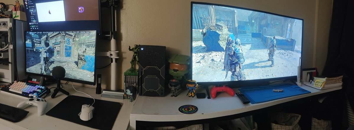 j_ustbrian's tweet photo. Fundamentally it's not entirely the same game. Just because it's optimized for the series X/S doesn't mean it is for PC also it's also it's a bit clunky and slowish on 60fps XSX which is a given. I've also found some very buggy spots in this map where you cannot Up-A which I'll post on my feed later