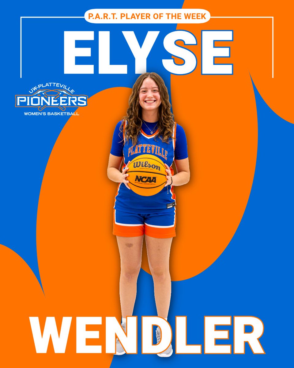 UWPlattWBB's tweet photo. 𝑶𝒖𝒓 𝑷.𝑨.𝑹.𝑻. 𝑷𝒍𝒂𝒚𝒆𝒓𝒔 𝒐𝒇 𝒕𝒉𝒆 𝑾𝒆𝒆𝒌!

# 42 LAUREN KOJO

# 12 ELYSE WENDLER

Highlighted for reflecting our P.A.R.T. values. Their consistency, energy, and encouragement make this team better. 

Proud of these two! 🏀✨

🔹#RememberYourWhy🔸 #SwingTheAxe ⛏️ https://t.co/QIjk1w4HGl